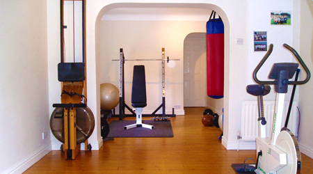 Personal trainer in Formby - our private gym.